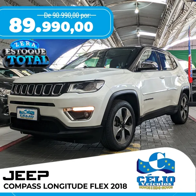 JEEP COMPASS LONGITUDE 2.0 4X2 FLEX 16V AUT.