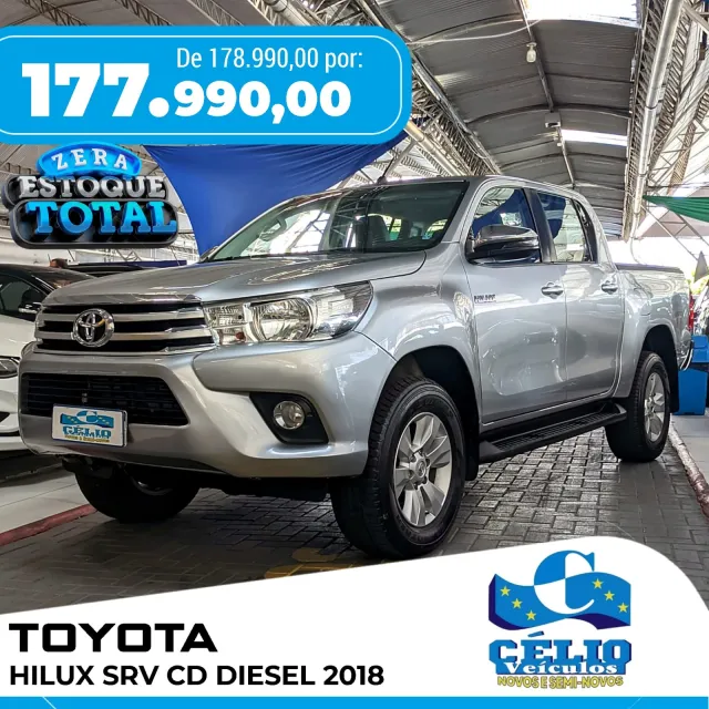 TOYOTA HILUX CD SRV 4X4 2.8 TDI DIESEL AUT.