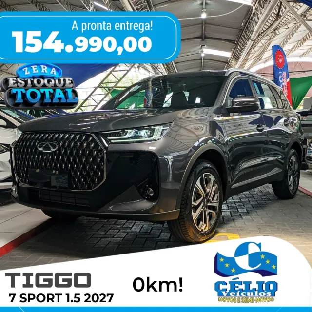 CAOA CHERY TIGGO 7 SPORT 1.5 TURBO FLEX 16V AUT.