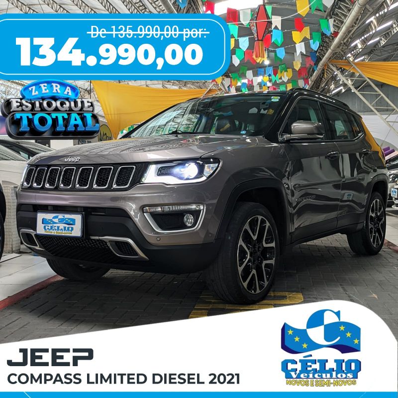 JEEP COMPASS LIMITED 2.0 4X4 DIESEL 16V AUT.